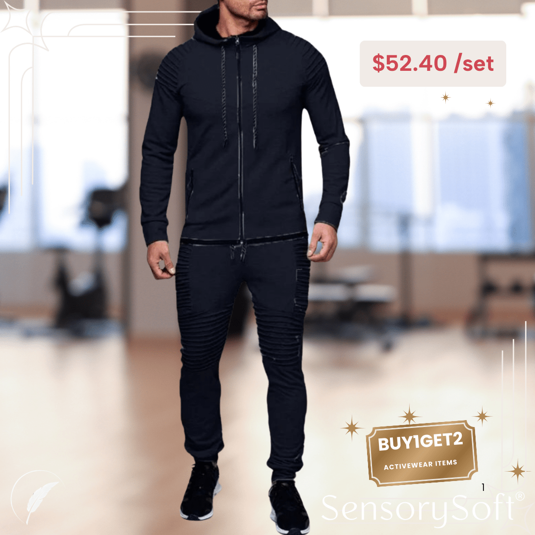Two Piece Set Tracksuit - SensorySoftShop