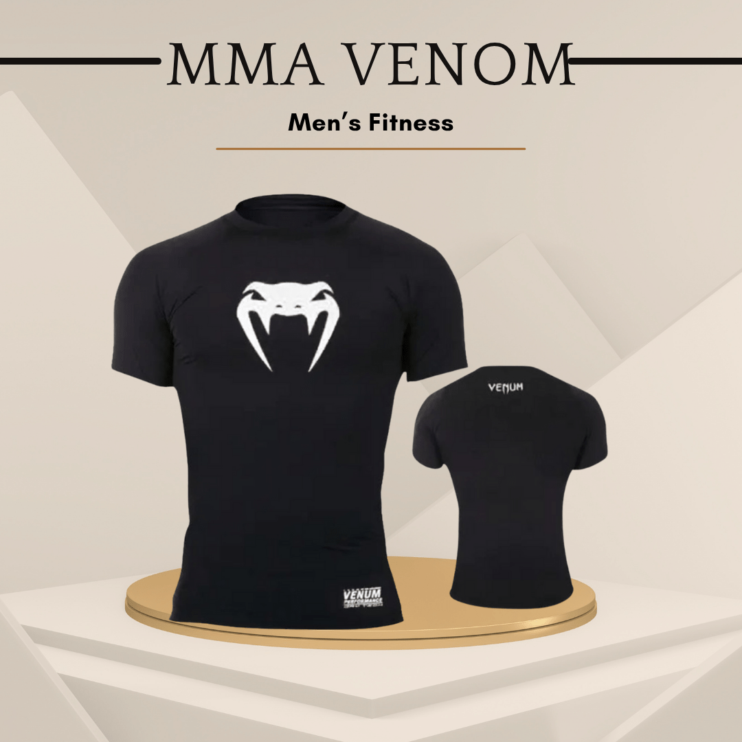 UFC Venom Men's Short Sleeve MMA Training Gear - SensorySoft