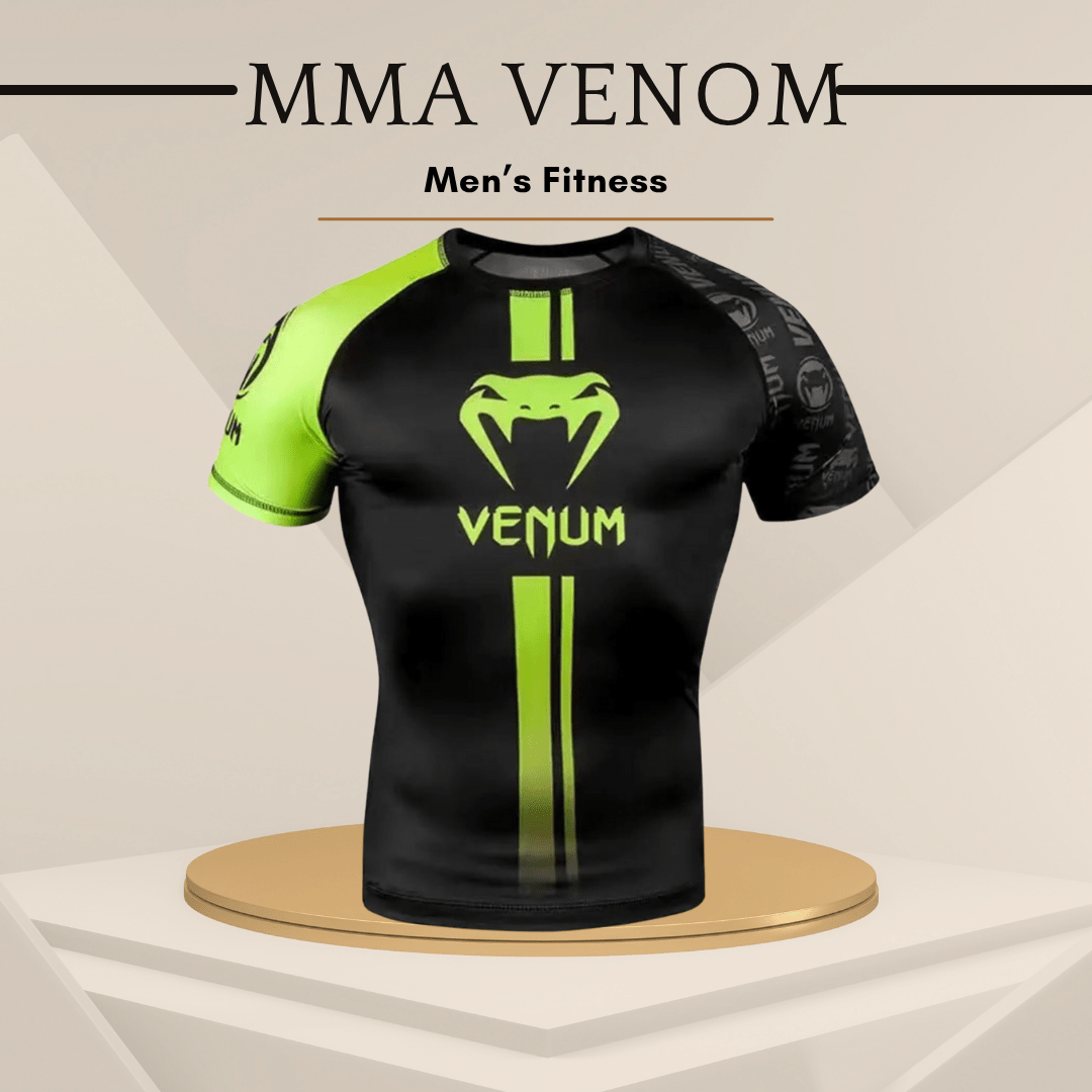 UFC Venom Men's Short Sleeve MMA Training Gear - SensorySoft