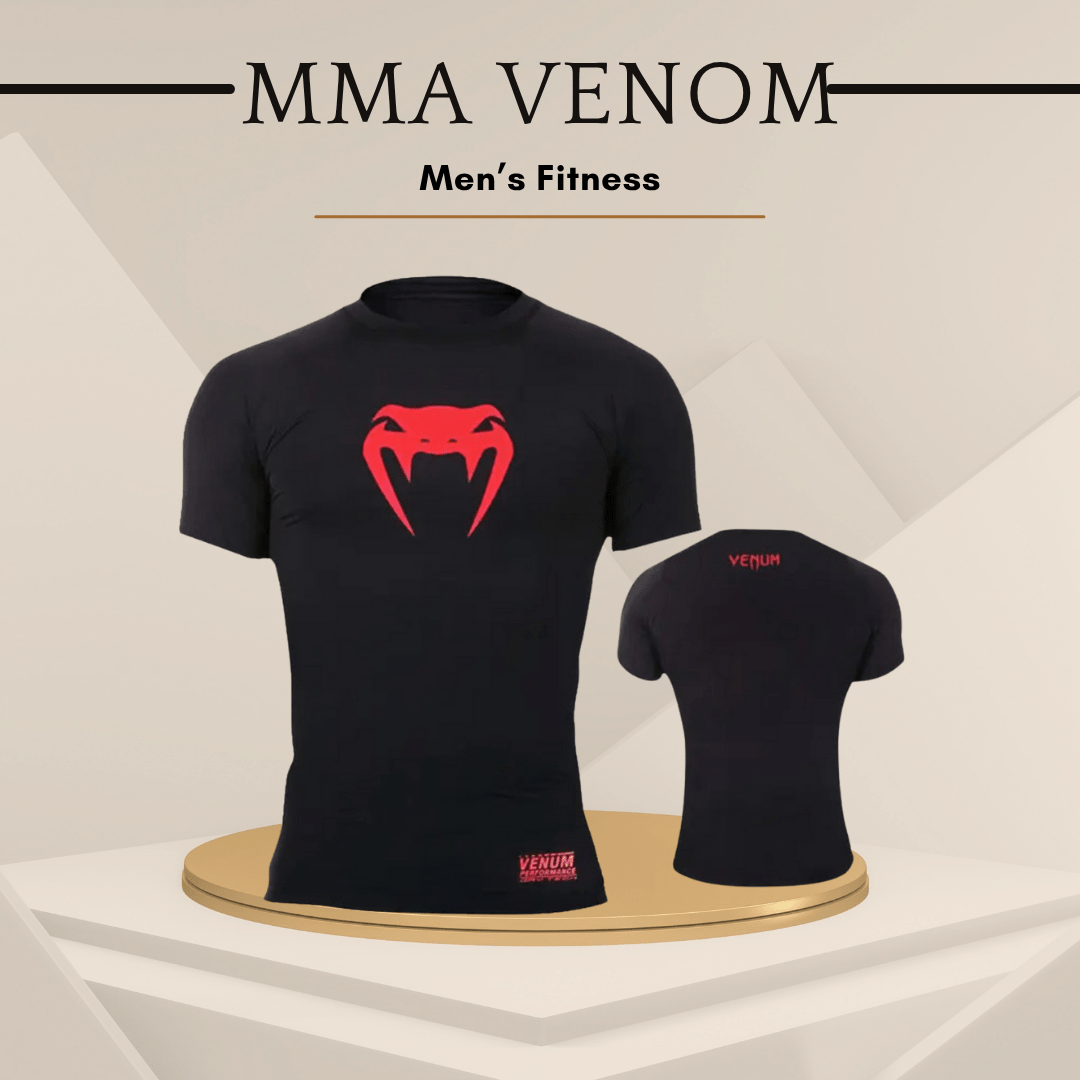 UFC Venom Men's Short Sleeve MMA Training Gear - SensorySoft