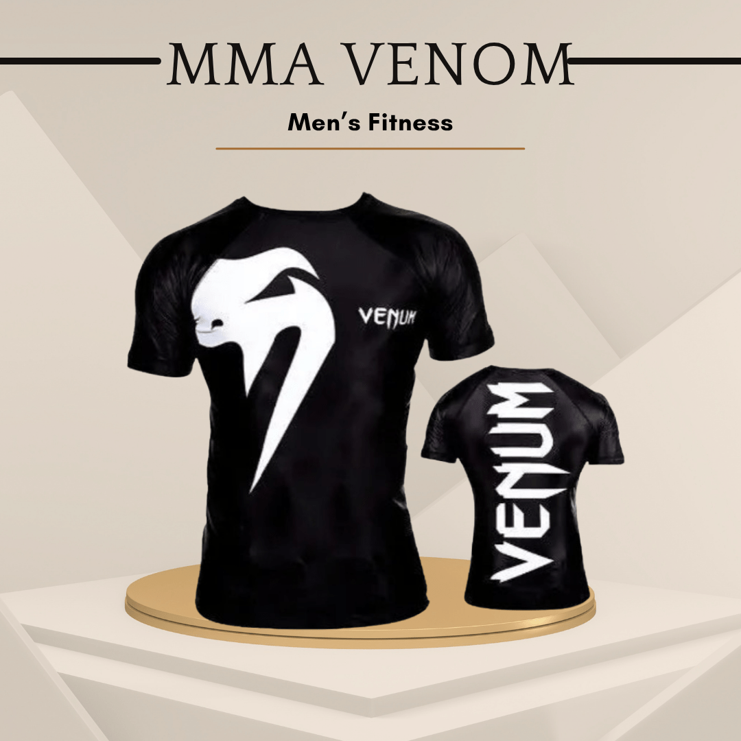 UFC Venom Men's Short Sleeve MMA Training Gear - SensorySoft