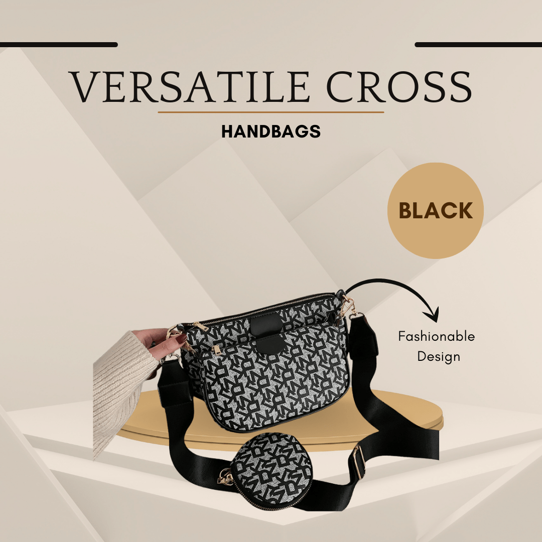 Versatile Cross - Body Handbag – Where Style Meets Everyday Function - SensorySoft