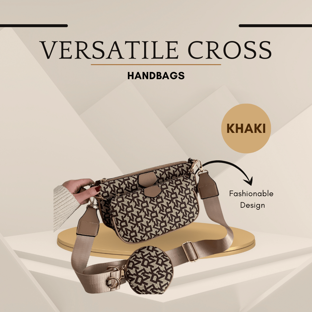 Versatile Cross - Body Handbag – Where Style Meets Everyday Function - SensorySoft