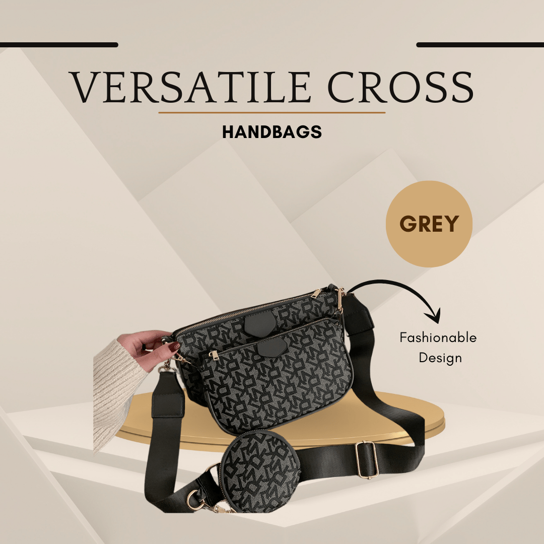Versatile Cross - Body Handbag – Where Style Meets Everyday Function - SensorySoft
