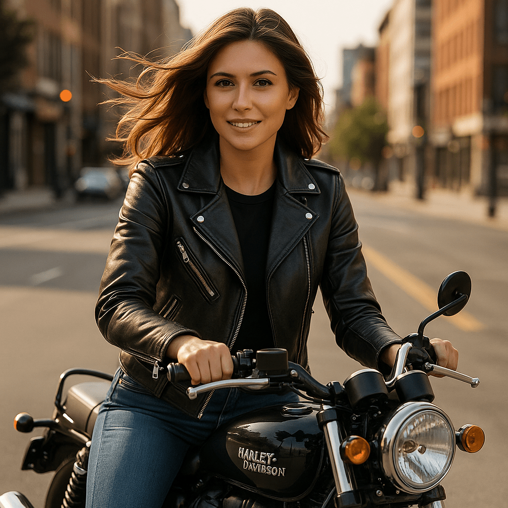 Versatile Street Slim Women's Jackets - Fashionable & Comfortable - Color Black - SensorySoft