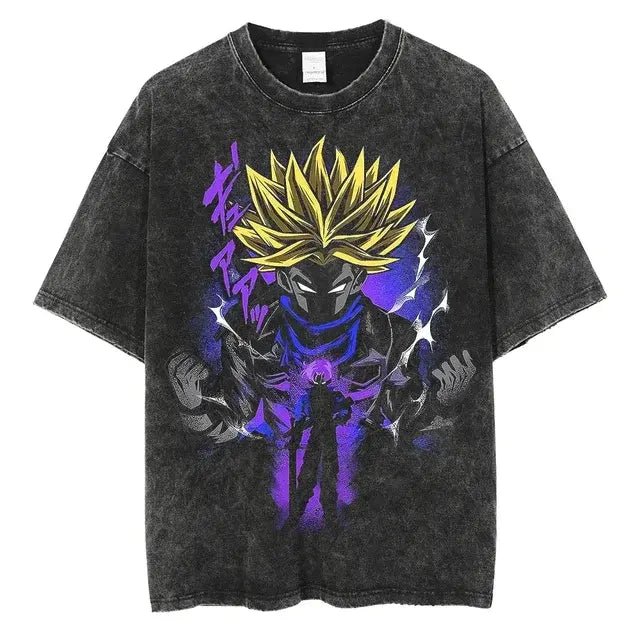 Vintage Anime T-Shirt – Classic Retro Fandom Tee - SensorySoft