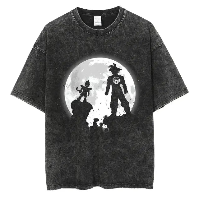 Vintage Anime T-Shirt – Classic Retro Fandom Tee - SensorySoft