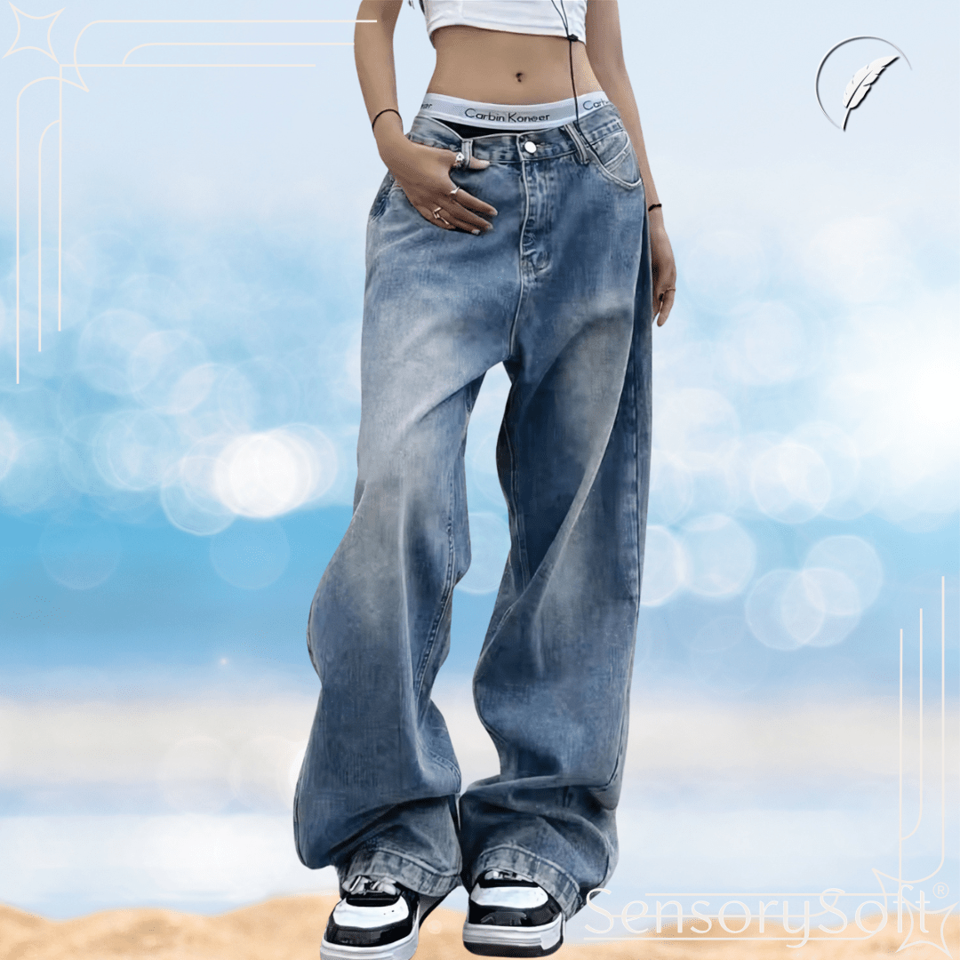 Vintage Boyfriend Jeans – Relaxed Fit with Effortless Style - SensorySoft