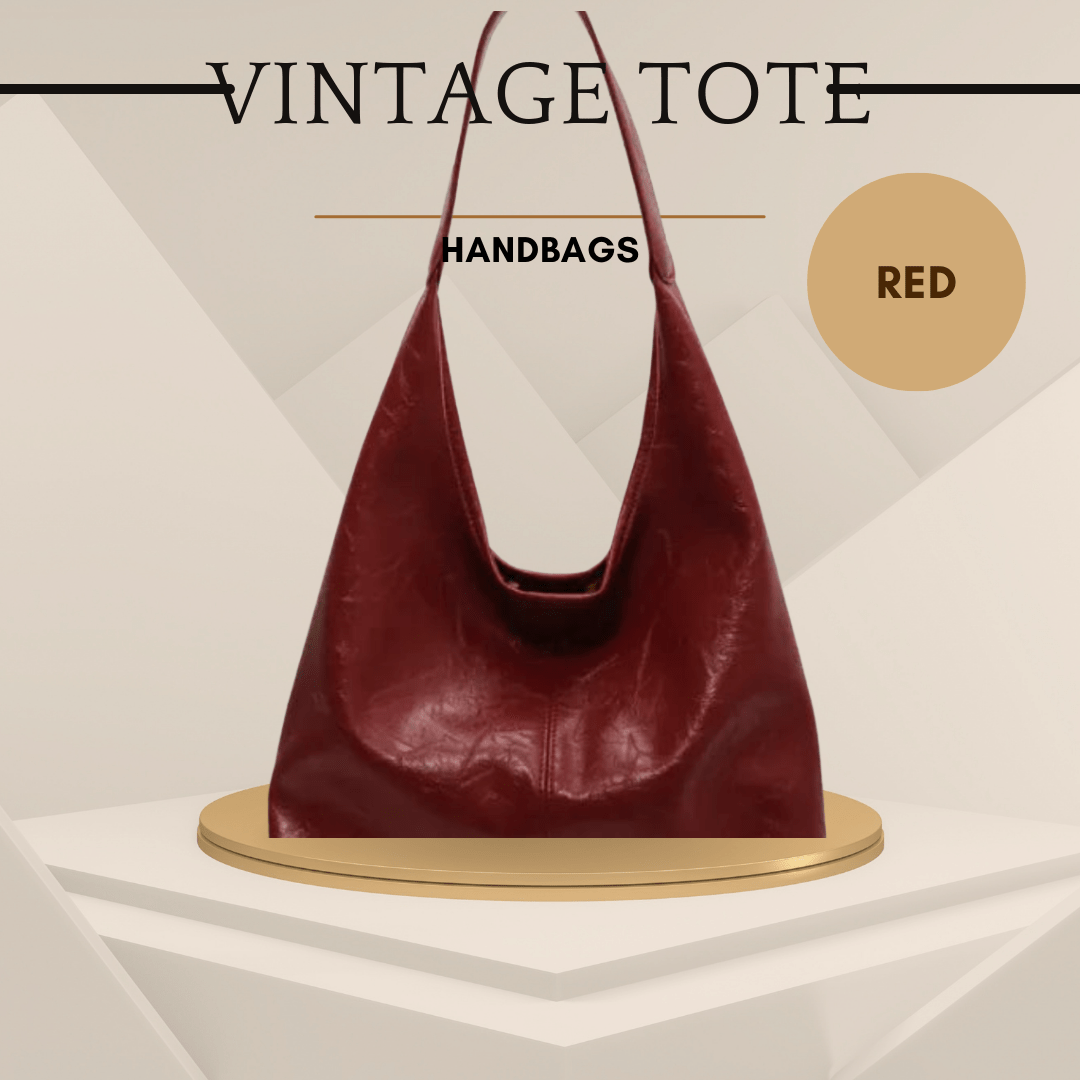 Vintage Charm Luxe Tote - SensorySoft