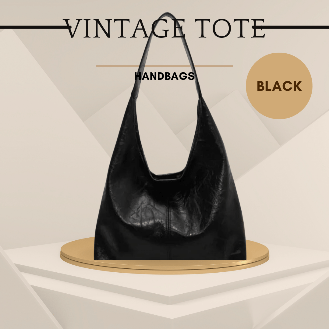 Vintage Charm Luxe Tote - SensorySoft