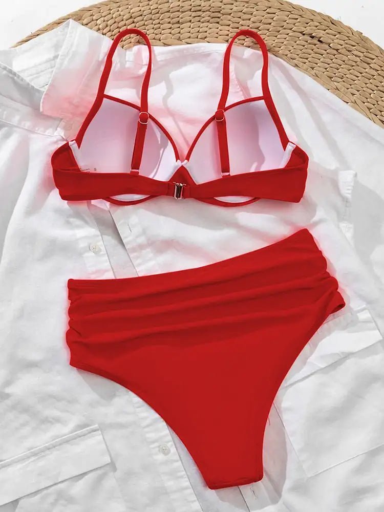 Vintage High Waist Bikini - SensorySoft