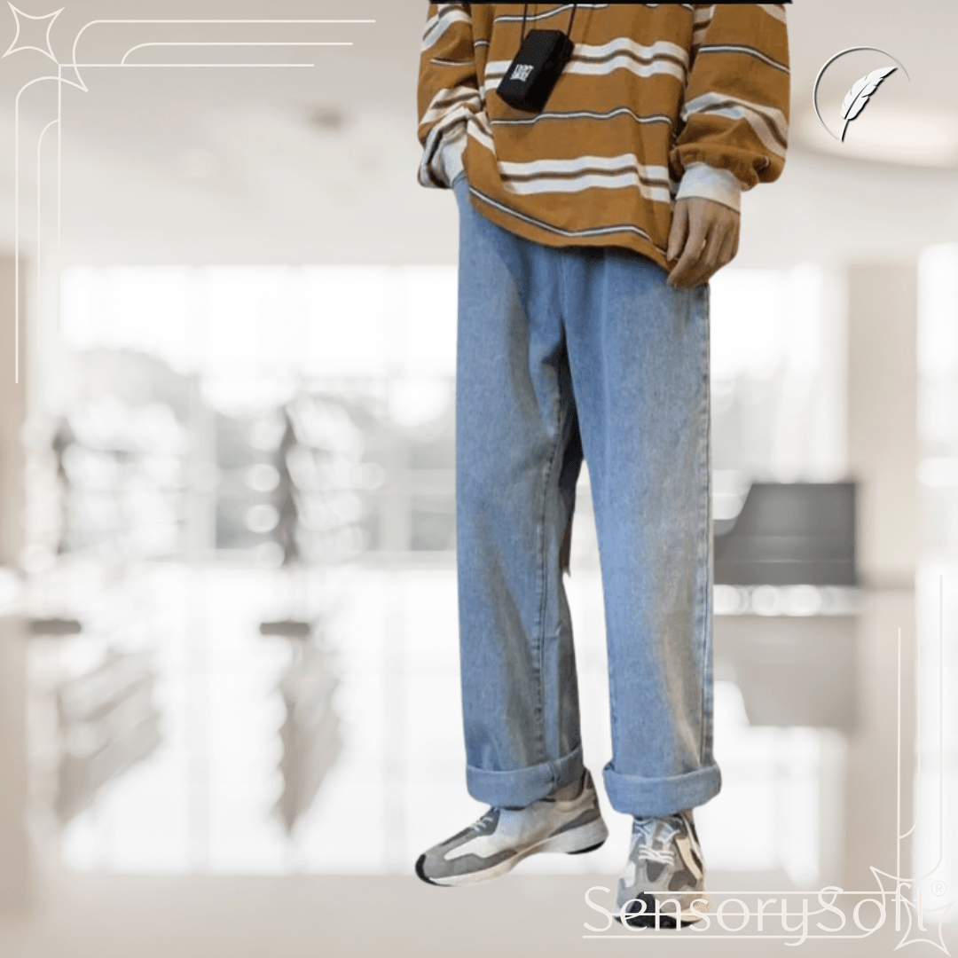 Wide Leg Streetwear Jeans – Timeless Comfort and Style - SensorySoft