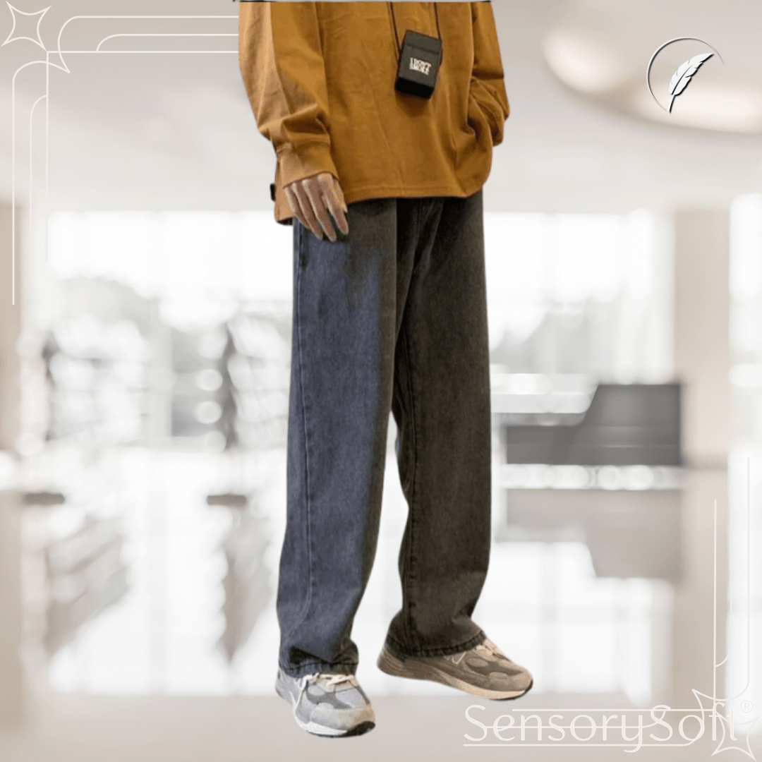 Wide Leg Streetwear Jeans – Timeless Comfort and Style - SensorySoft