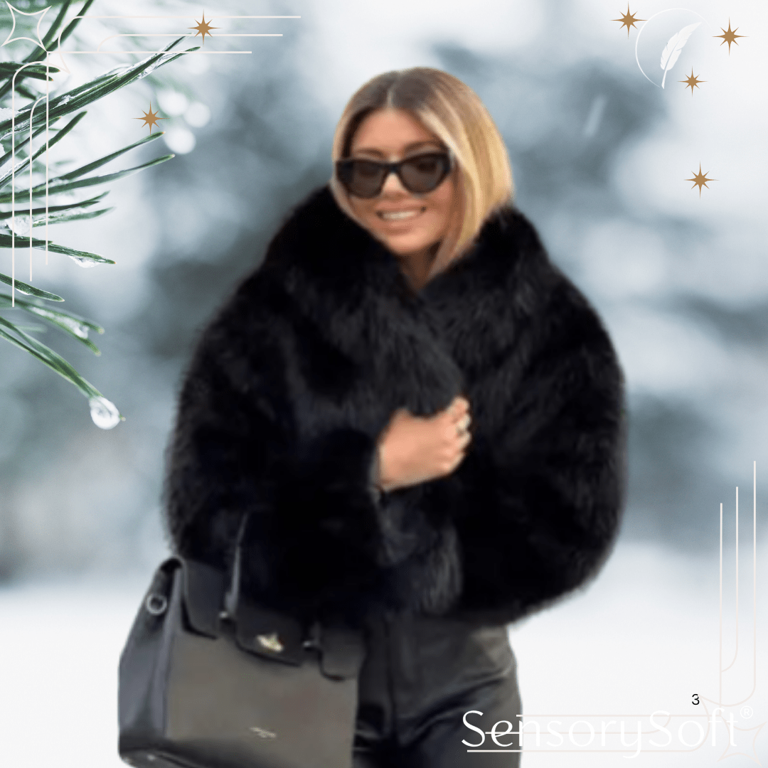 Winter Faux Fur Jacket - Luxury Comfort Meets Chic Winter Style - SensorySoft