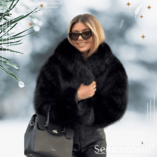 Winter Faux Fur Jacket - Luxury Comfort Meets Chic Winter Style - SensorySoft