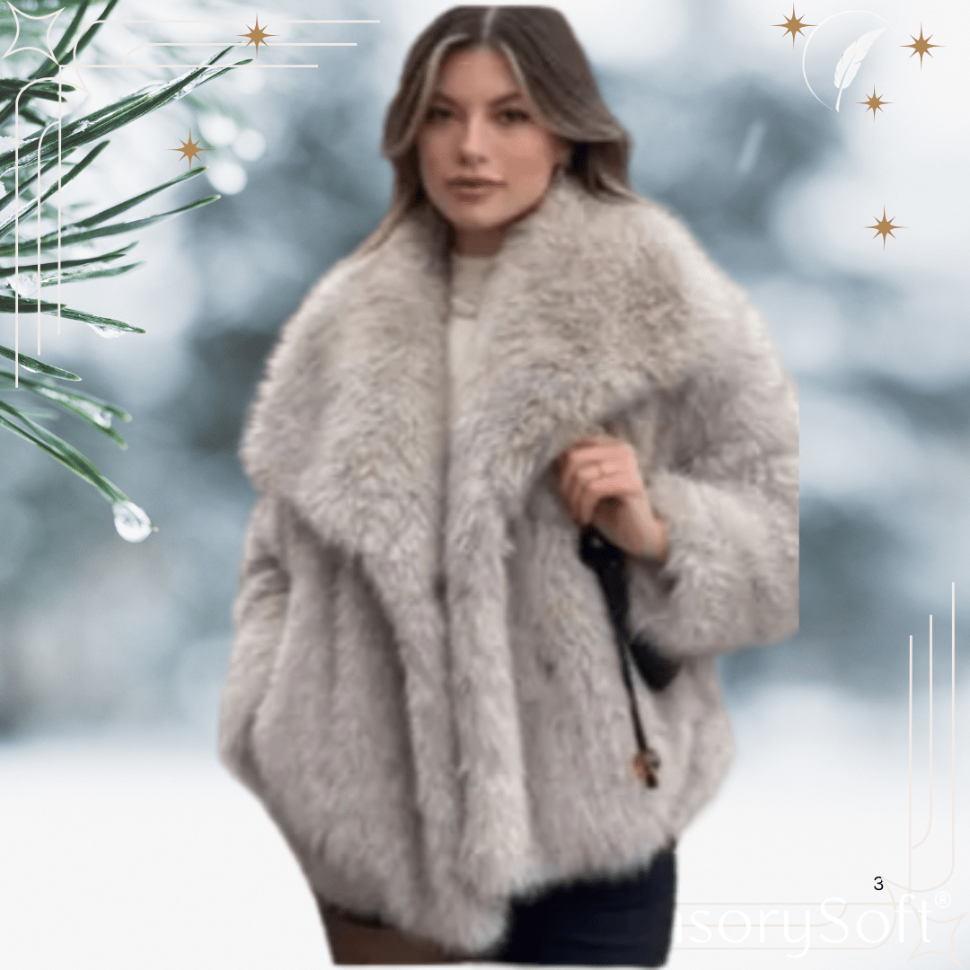 Winter Faux Fur Jacket - Luxury Comfort Meets Chic Winter Style - SensorySoft