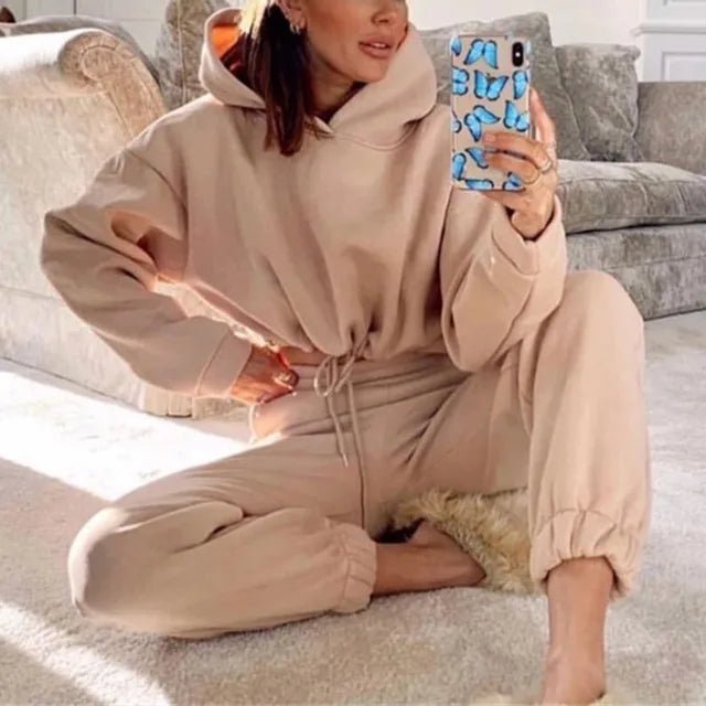Winter Two Piece Sets Women Tracksuit - SensorySoftShop