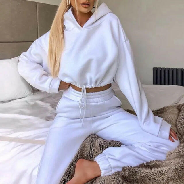 Winter Two Piece Sets Women Tracksuit - SensorySoftShop