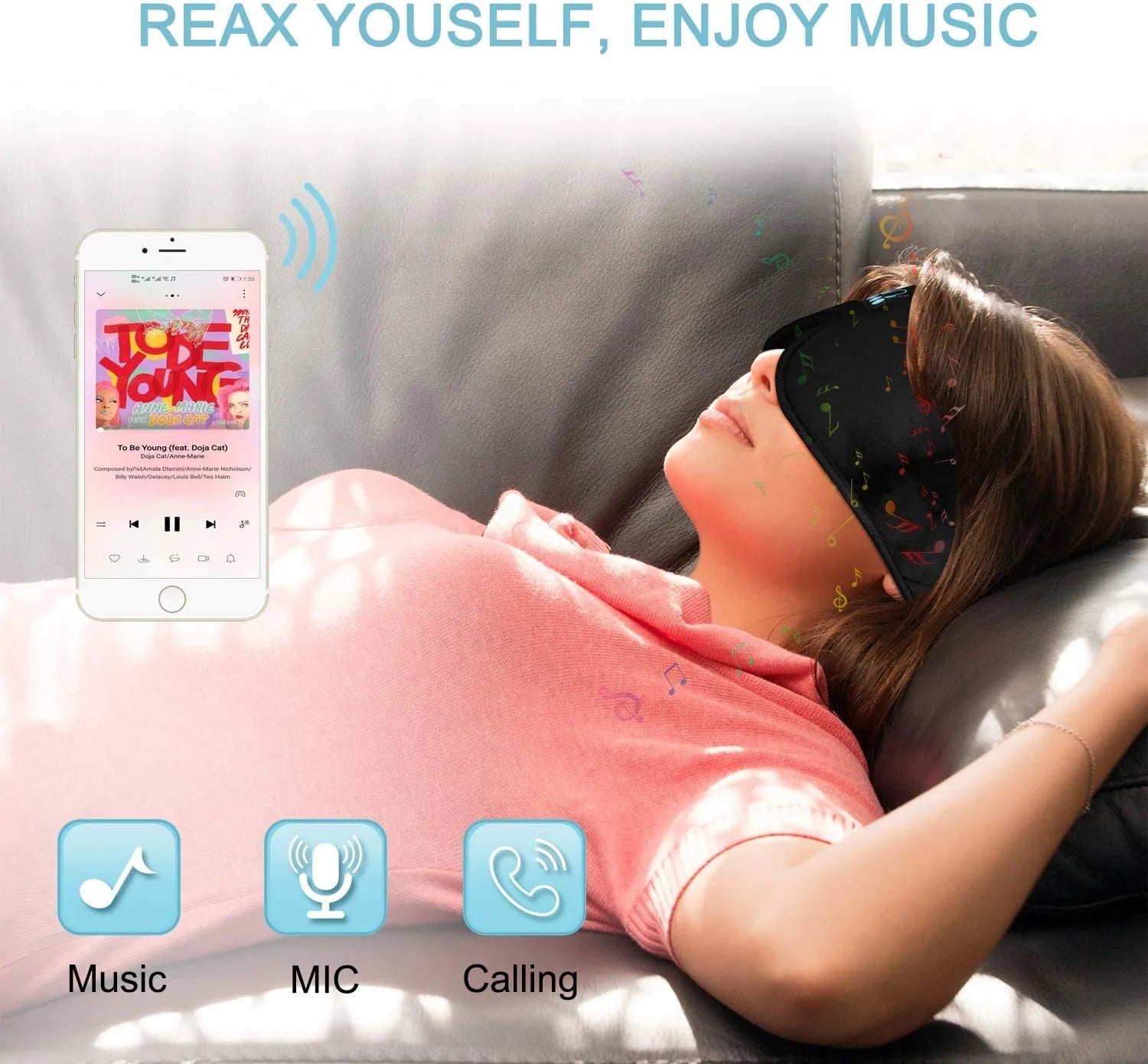 Wireless Sleep Headphones - SensorySoftShop