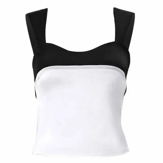 Women Satin Clothes Camisole Crop Tops Summer - SensorySoftShop