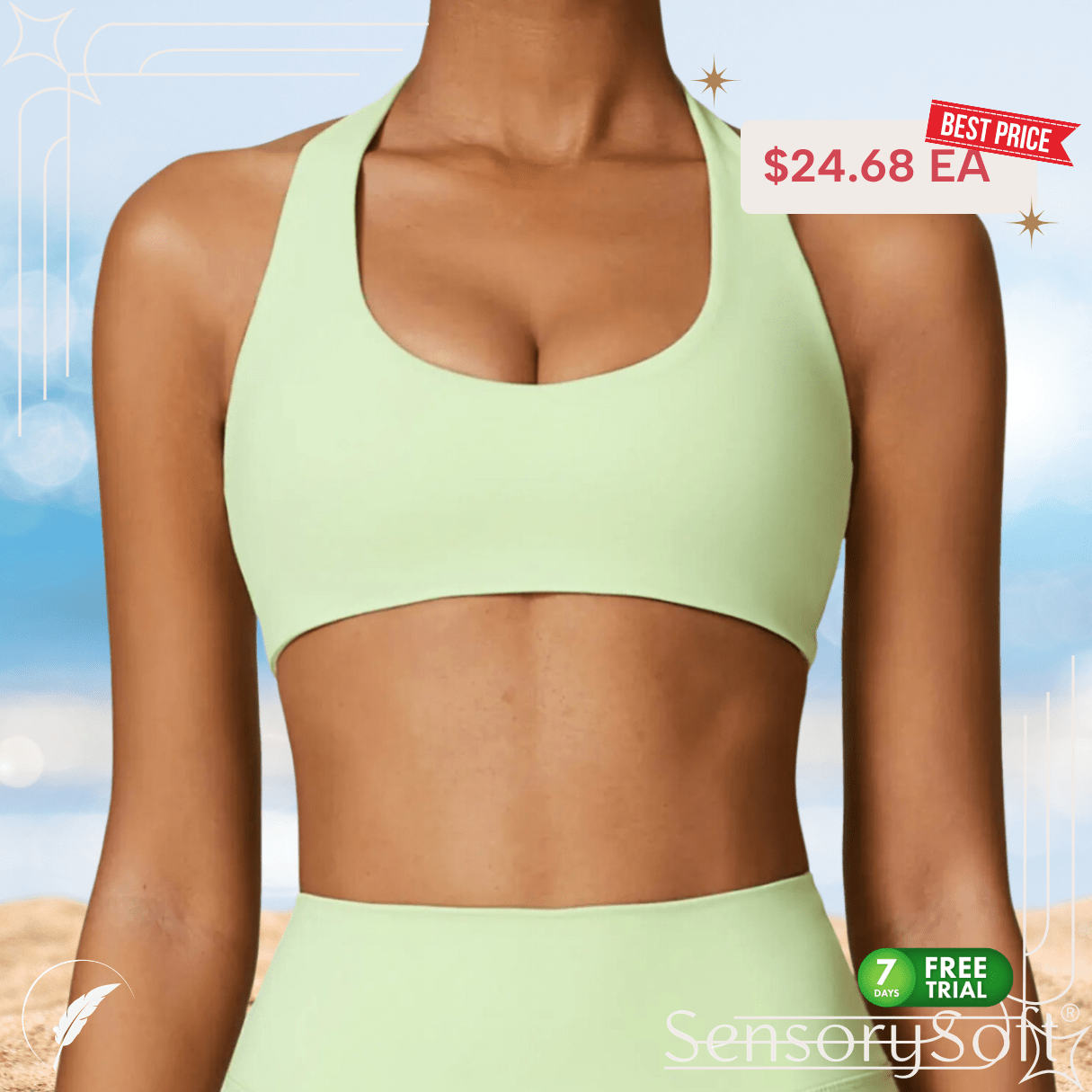 Women Sports Underwear Push Up Seamless - SensorySoftShop
