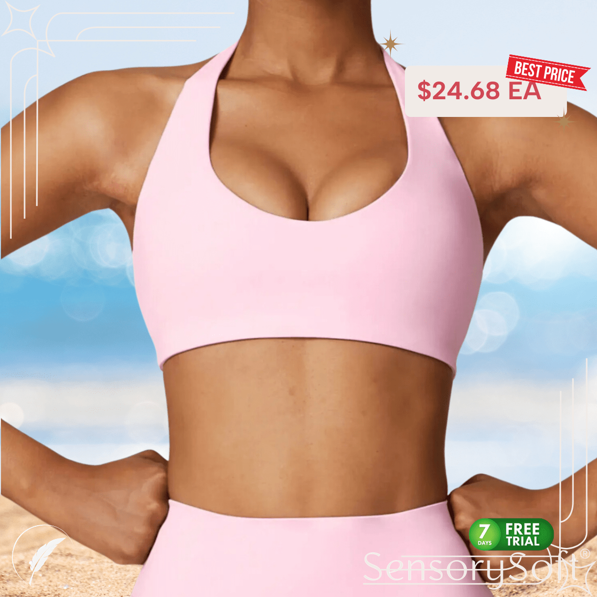 Women Sports Underwear Push Up Seamless - SensorySoftShop