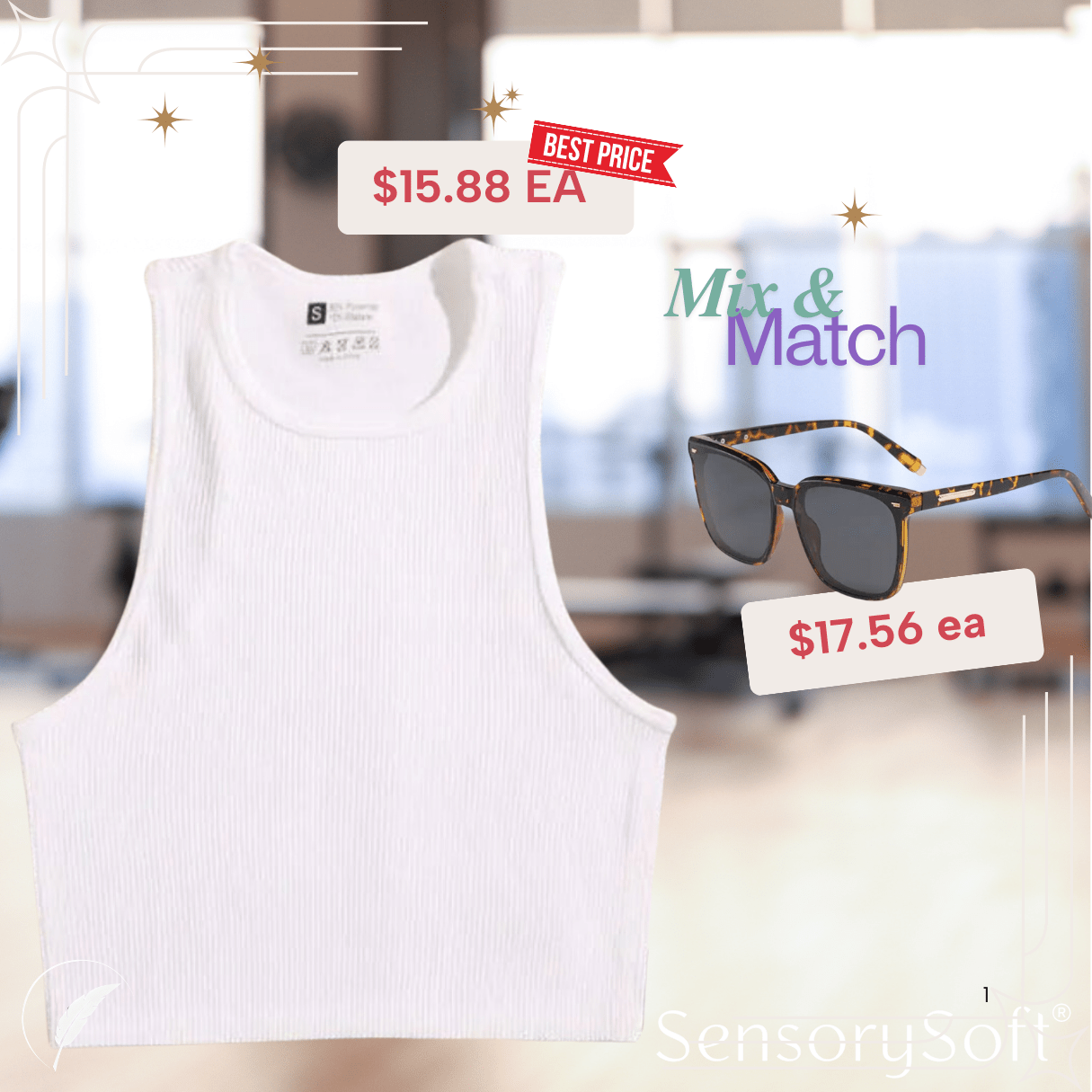 Women Workout Tank Top - SensorySoft