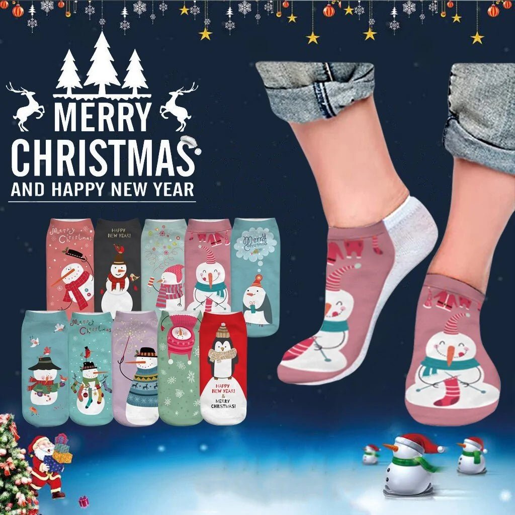 Women's Christmas Socks - SensorySoftShop