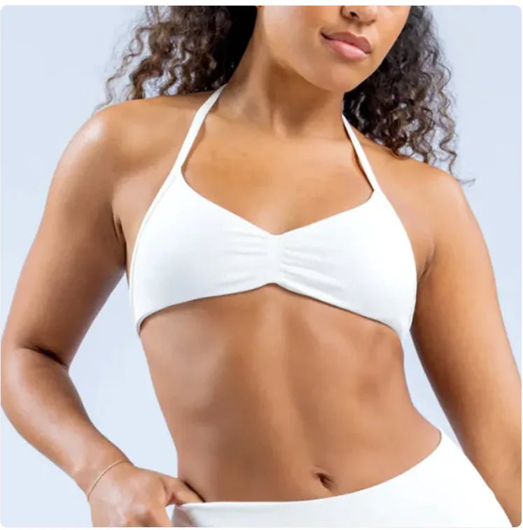 Women's Halter Back Sports Bra - SensorySoft