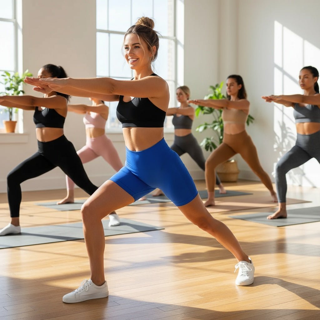 Women's High - Comfort Yoga Shorts - SensorySoftShop