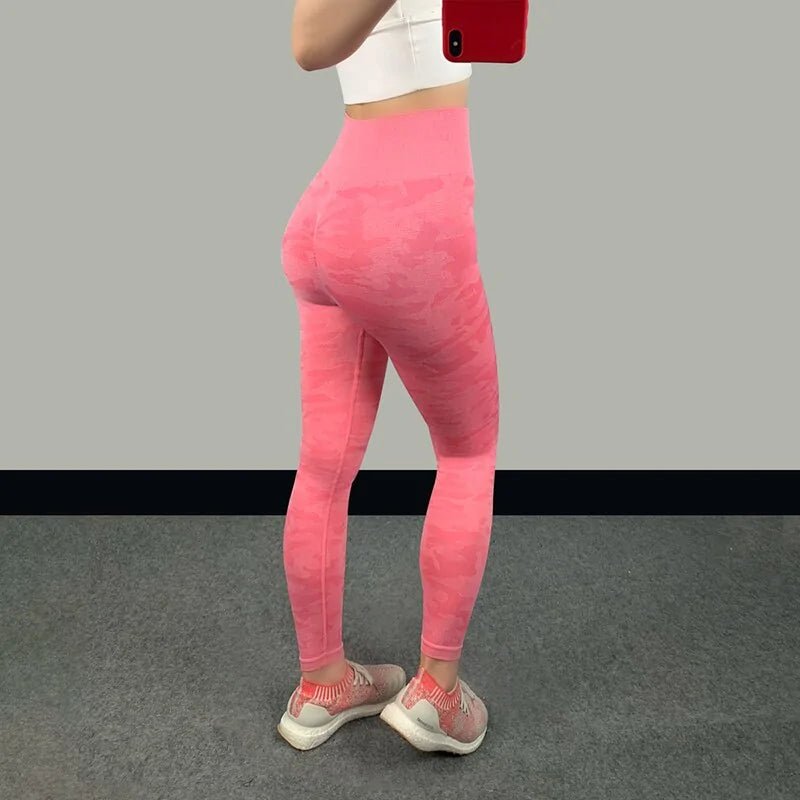 Women's High Waist Fitness Leggings - SensorySoft