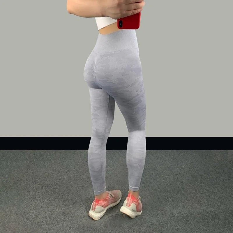 Women's High Waist Fitness Leggings - SensorySoft