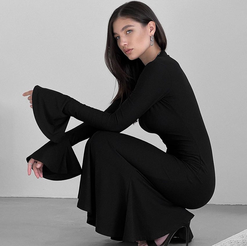 Women's Knitted Bodycon Dress - SensorySoft