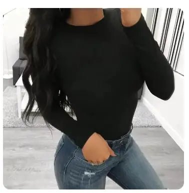 Women's Long Sleeve Cotton Bodysuit - SensorySoft