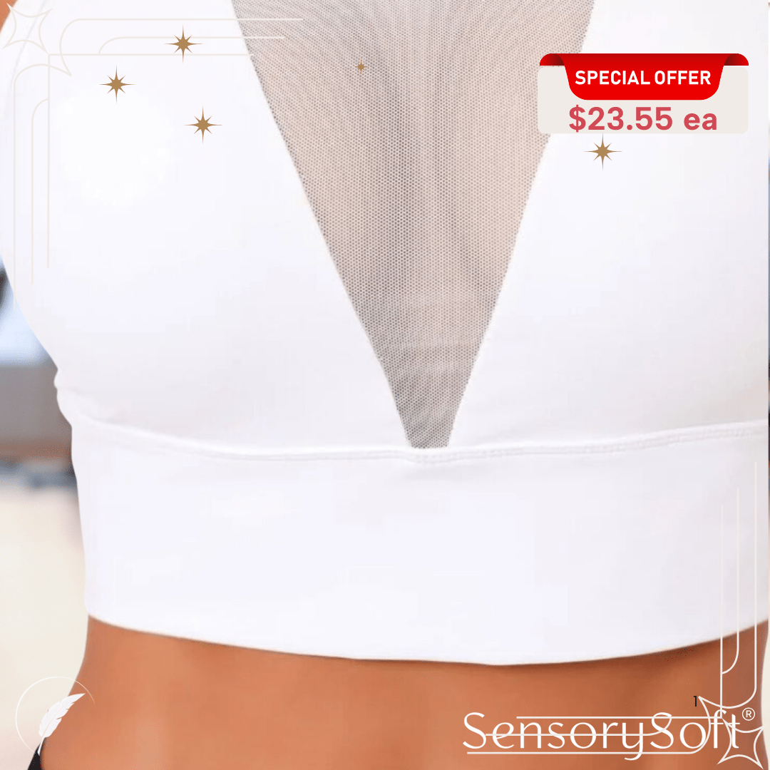 Women’s Push Up Gym Bra | Seamless Activewear for Comfort & Support - SensorySoft