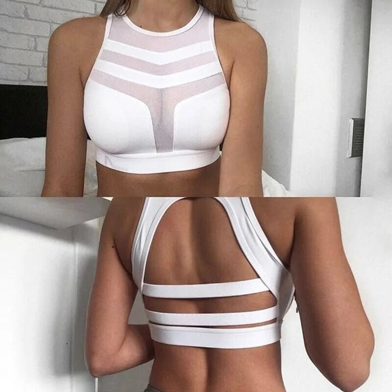 Women's Seamless Padded Sports Bra - SensorySoft