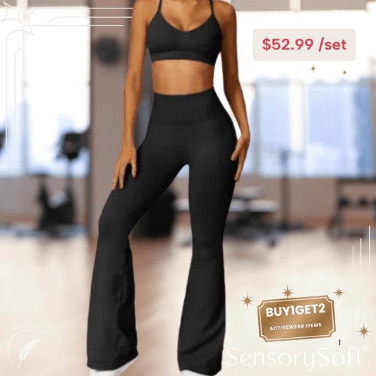 Women's Seamless Yoga Set - SensorySoftShop
