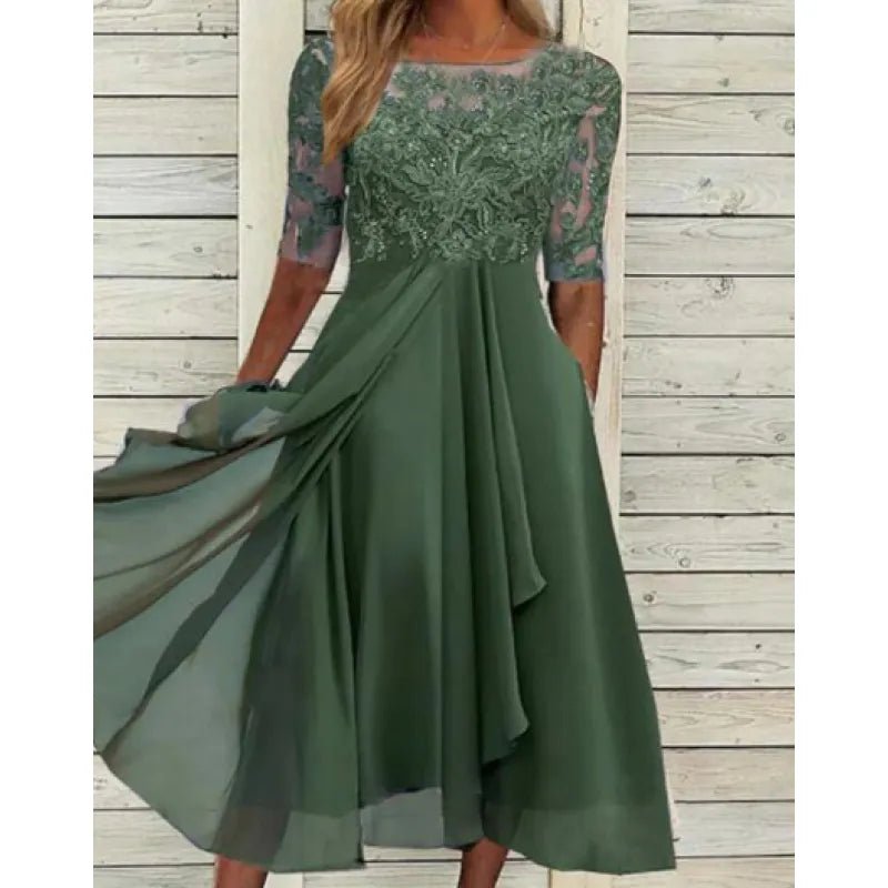 Women's Spring And Summer Bridesmaid Evening Dress - SensorySoftShop