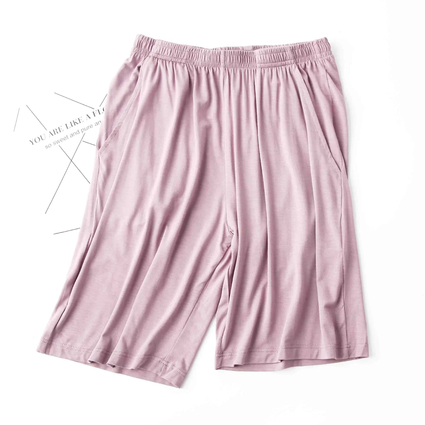 Women's Summer Modal Loose Pajama Shorts - SensorySoftShop