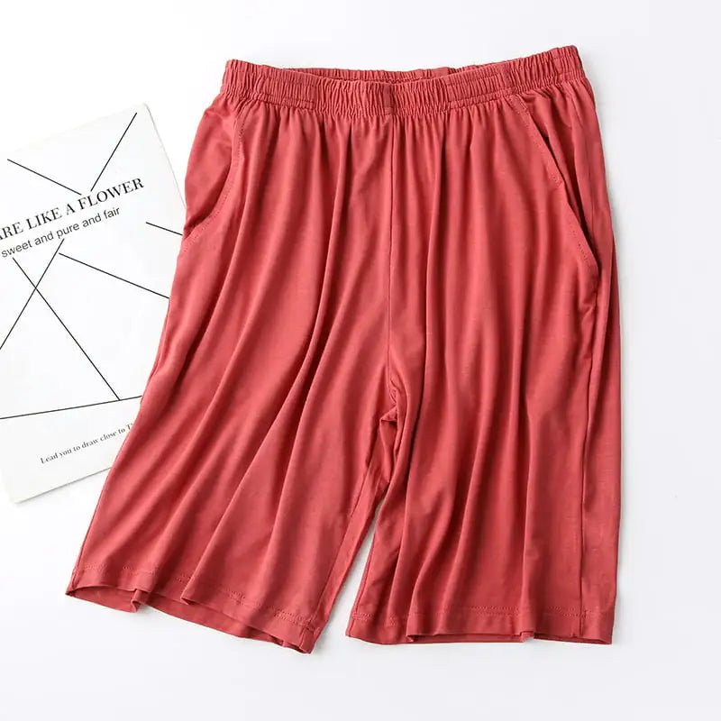 Women's Summer Modal Loose Pajama Shorts - SensorySoftShop