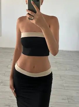 Women's Tube Top Two - Piece Set - SensorySoftShop