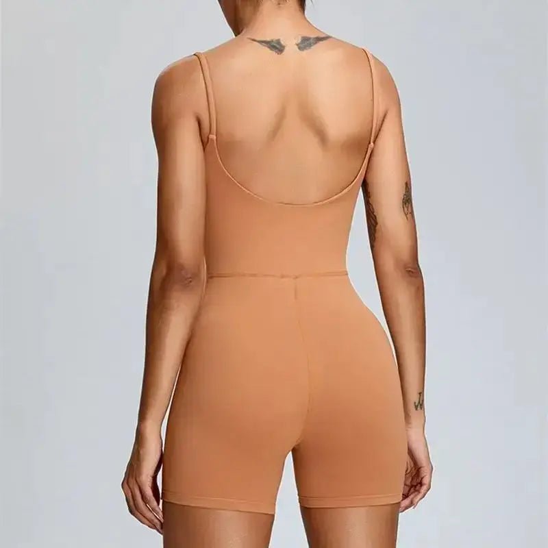 Women's Yoga Jumpsuit For Fitness Sports And Gym Workout - SensorySoft