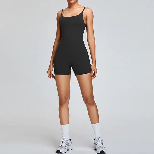 Women's Yoga Jumpsuit For Fitness Sports And Gym Workout - SensorySoft