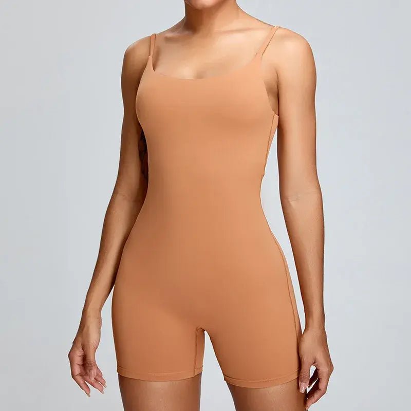 Women's Yoga Jumpsuit For Fitness Sports And Gym Workout - SensorySoft