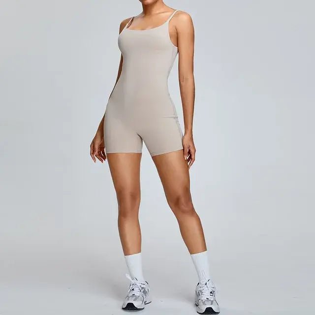 Women's Yoga Jumpsuit For Fitness Sports And Gym Workout - SensorySoft