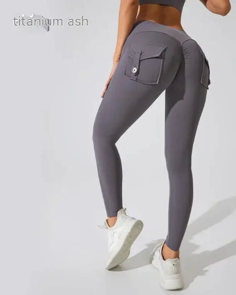 Yoga Pants Peach Hip Women's Sports - SensorySoft