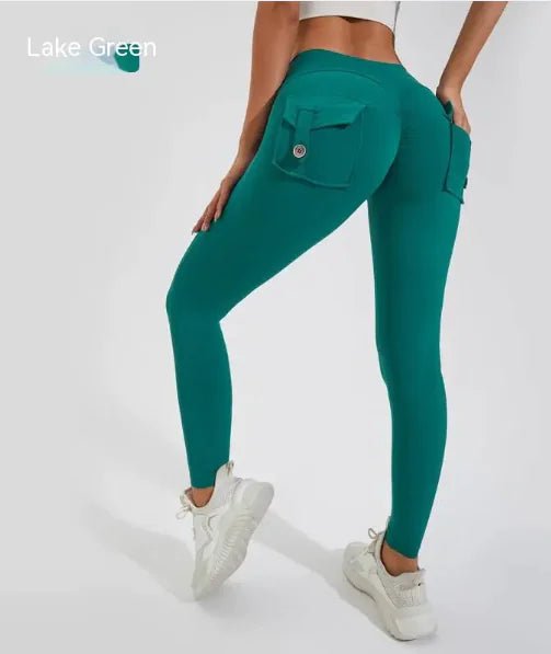 Yoga Pants Peach Hip Women's Sports - SensorySoft