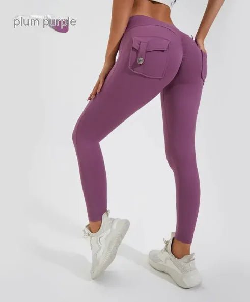 Yoga Pants Peach Hip Women's Sports - SensorySoft