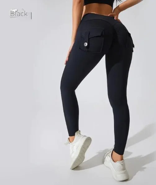 Yoga Pants Peach Hip Women's Sports - SensorySoft