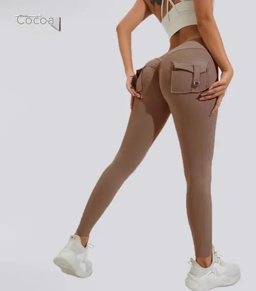 Yoga Pants Peach Hip Women's Sports - SensorySoft